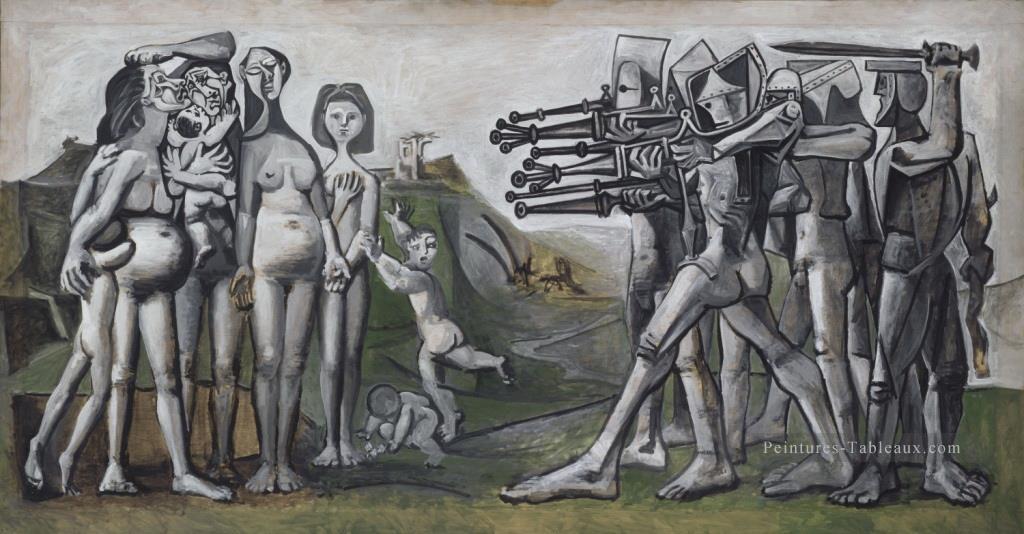 Massacre en Corée Pablo Picasso Peintures à l'huile